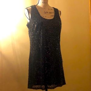 Exclusive Neiman Marcus sequin  tunic- Large